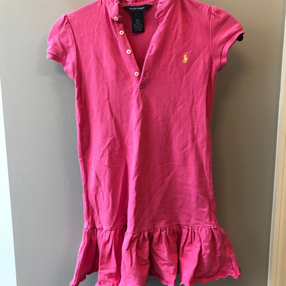Girls' size 6x Polo dress